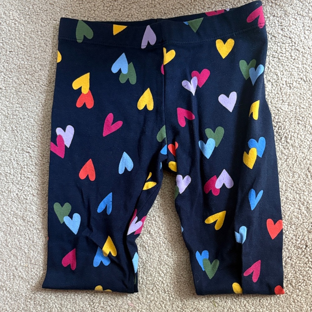 Primary Kids Leggings Heart Pattern